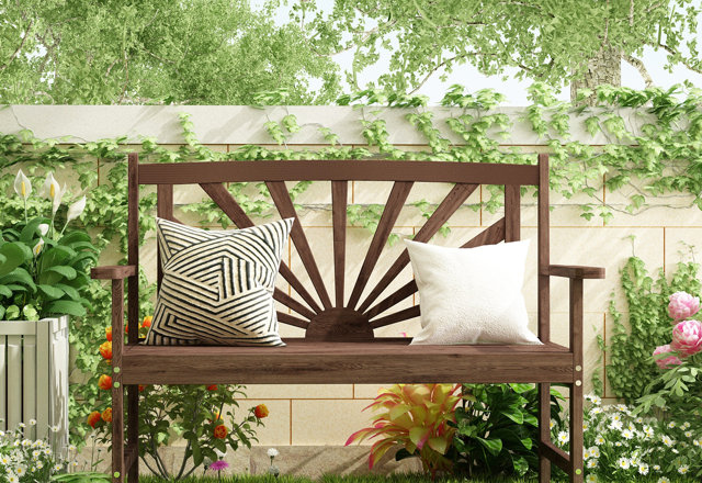 Wooden Outdoor Benches